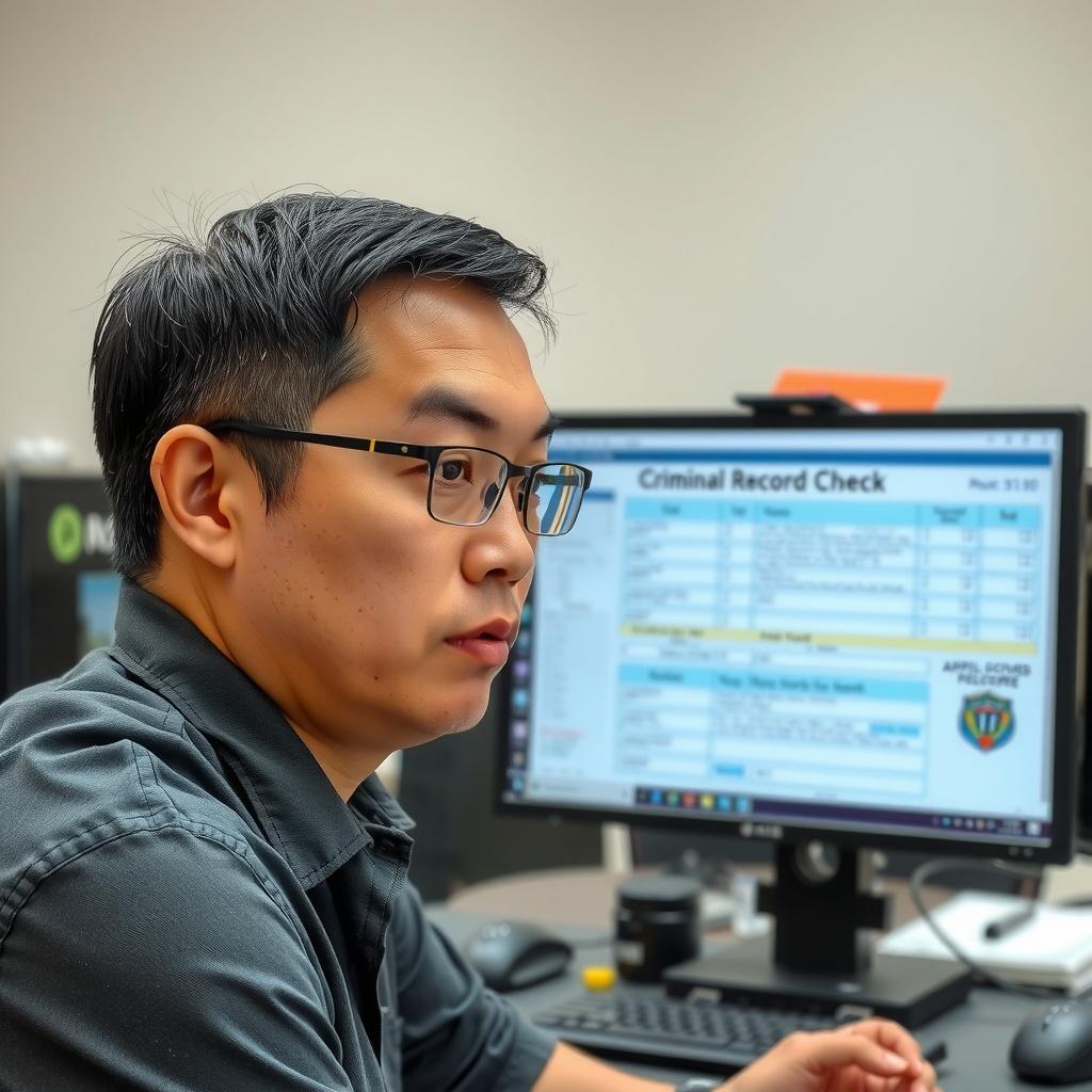 How to Issue a Criminal Record Report Check Period