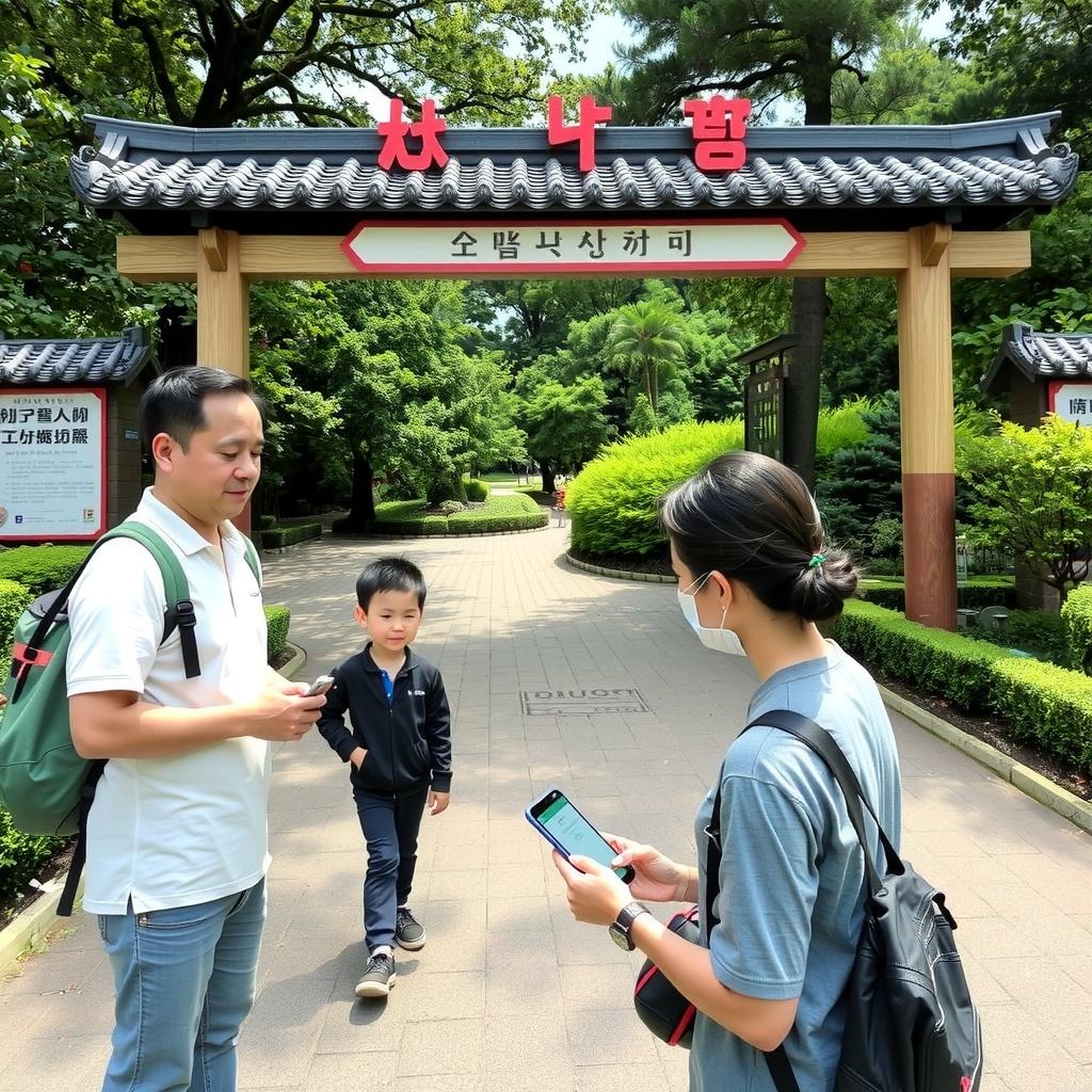 How to Reserve Gwangneung Arboretum Parking and Enter Without Parking